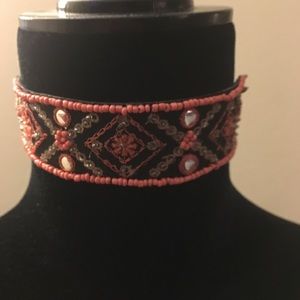 12” Choker with Black Velvet Tie Closure NWOT